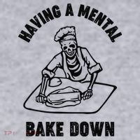 Having A Mental Bake Down Halloween Chef Women's Sweatshirt thumb 2