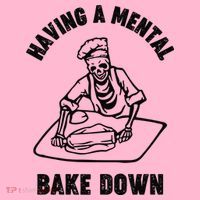 Having A Mental Bake Down Halloween Chef Coaster thumb 2