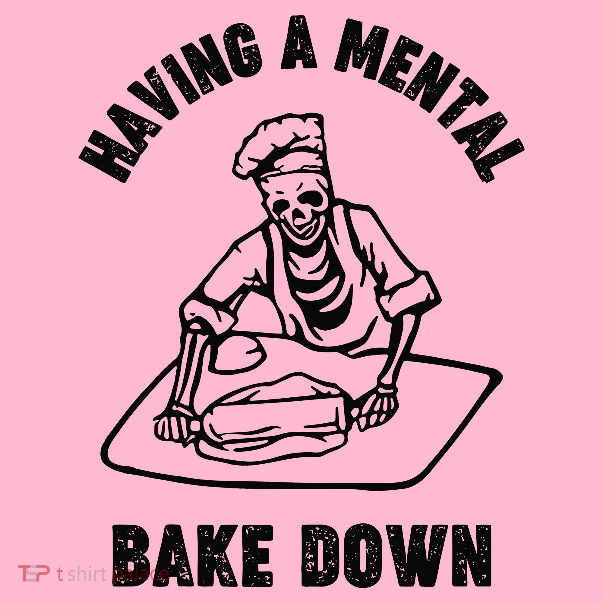 Having A Mental Bake Down Halloween Chef Coaster