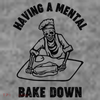 Having A Mental Bake Down Halloween Chef Toddler Hoodie thumb 2