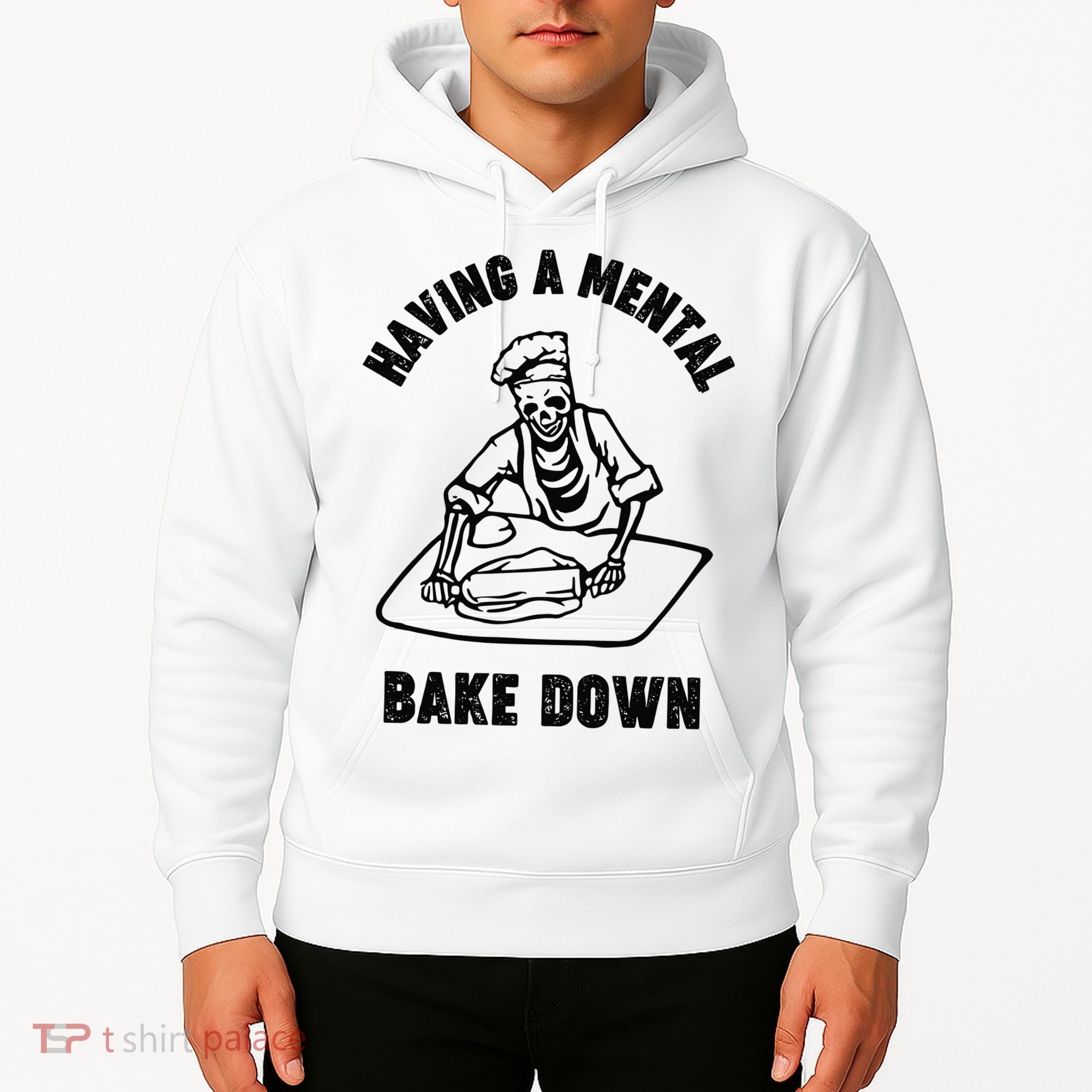 Having A Mental Bake Down Halloween Chef Hoodie