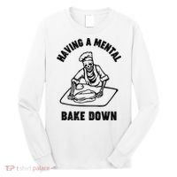 Having A Mental Bake Down Halloween Chef Long Sleeve Shirt thumb 0