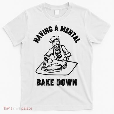 Having A Mental Bake Down Halloween Chef T-Shirt
