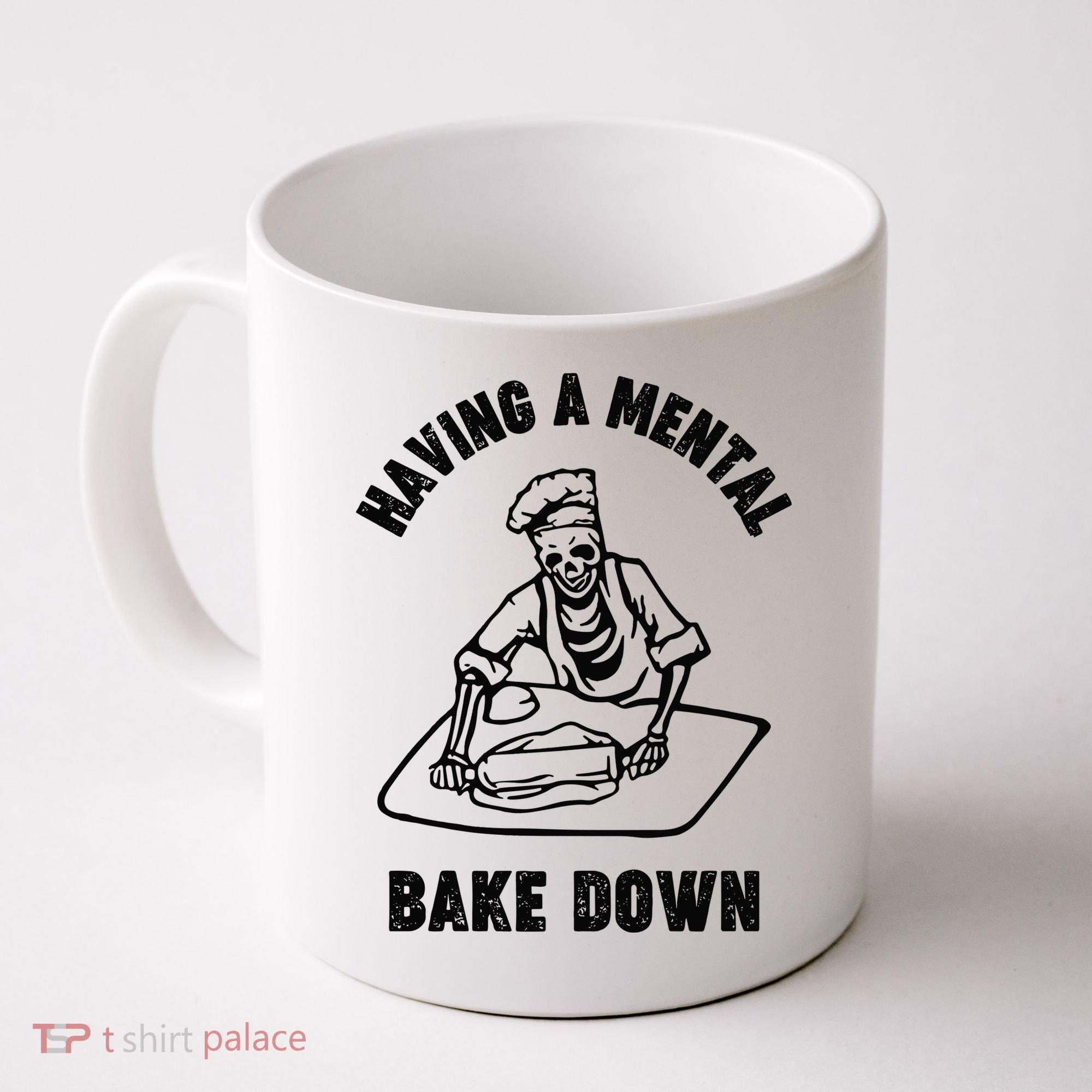 Having A Mental Bake Down Halloween Chef Coffee Mug