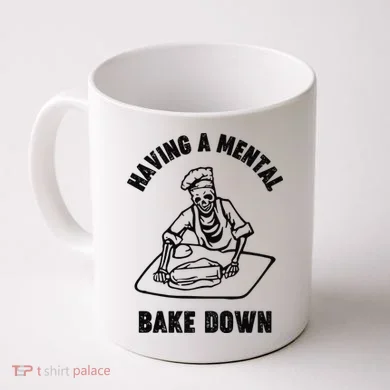 Having A Mental Bake Down Halloween Chef Coffee Mug