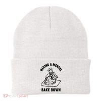 Having A Mental Bake Down Halloween Chef Beanie thumb 0