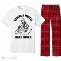 Having A Mental Bake Down Halloween Chef Pajama Set thumb 0