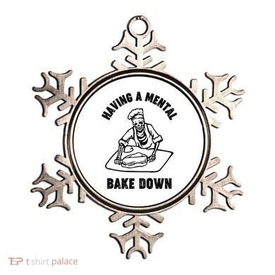 Having A Mental Bake Down Halloween Chef Ornament