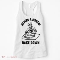 Having A Mental Bake Down Halloween Chef Women's Tank Top thumb 0