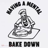 Having A Mental Bake Down Halloween Chef Tank Top thumb 6