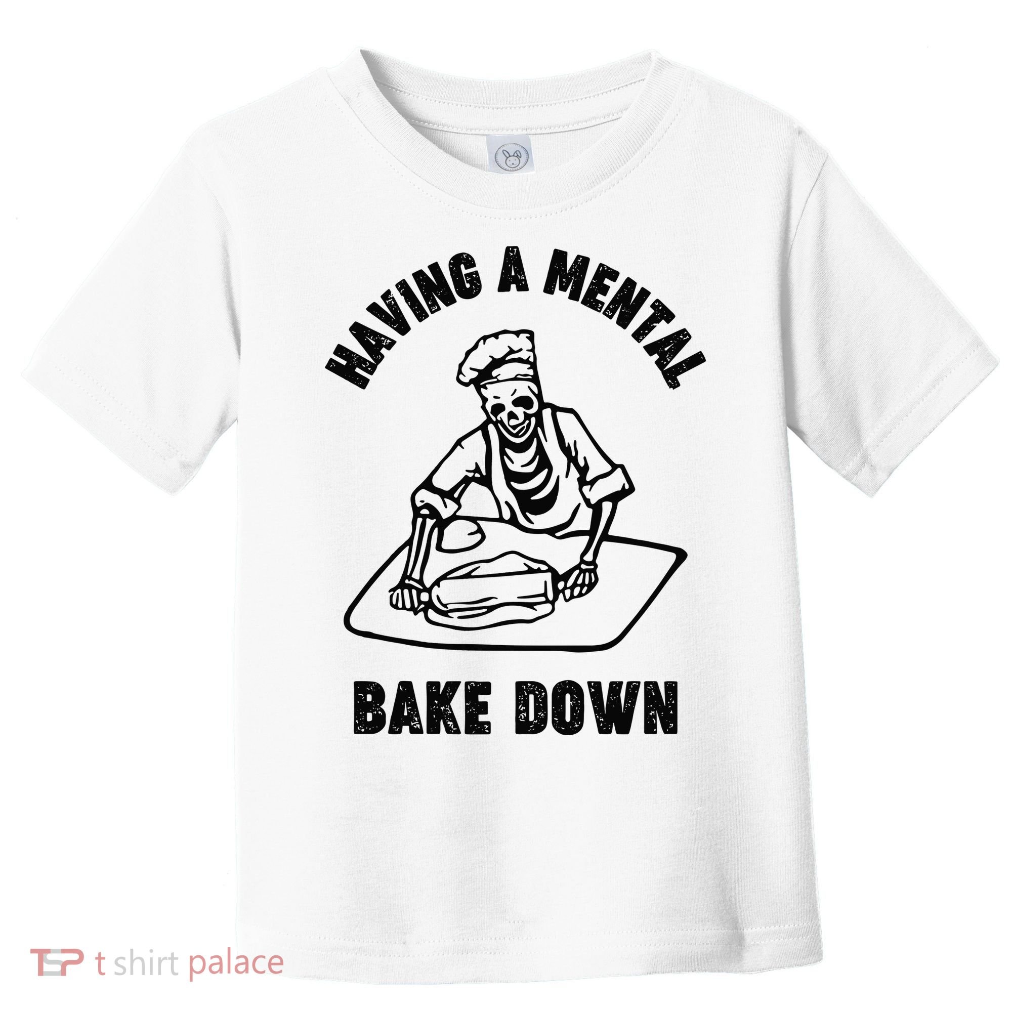 Having A Mental Bake Down Halloween Chef Toddler T-Shirt