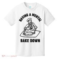 Having A Mental Bake Down Halloween Chef Kids T-Shirt thumb 0