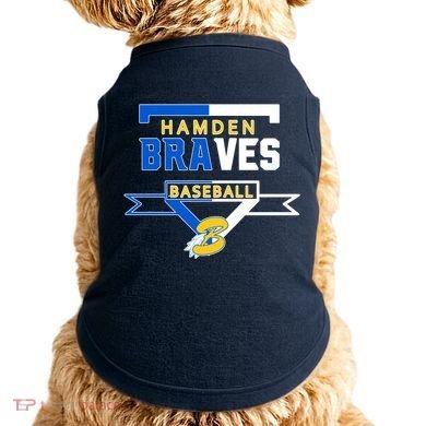 Hamden Braves Home Plate Baseball Fan Doggie Tank