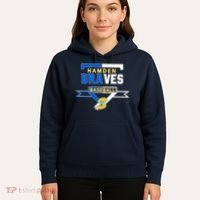 Hamden Braves Home Plate Baseball Fan Hoodie thumb 5
