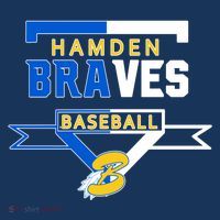 Hamden Braves Home Plate Baseball Fan Hoodie thumb 7