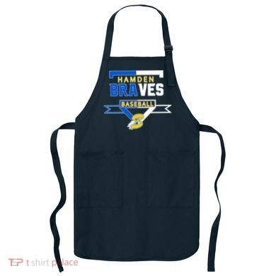 Hamden Braves Home Plate Baseball Fan Apron