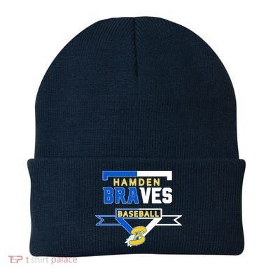 Hamden Braves Home Plate Baseball Fan Beanie