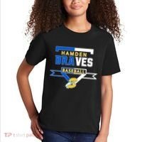 Hamden Braves Home Plate Baseball Fan Kids T-Shirt thumb 2