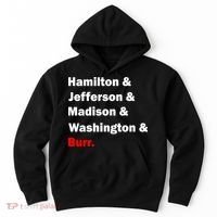 Hamilton & Jefferson & Madison & Washington & Burr. Hoodie thumb 0
