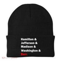 Hamilton & Jefferson & Madison & Washington & Burr. Beanie thumb 0