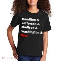 Hamilton & Jefferson & Madison & Washington & Burr. Kids T-Shirt thumb 2