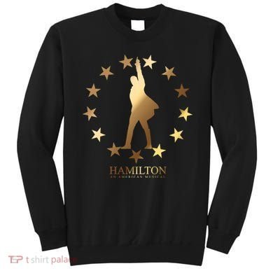 Hamilton An American Musical Golden Stars Sweatshirt