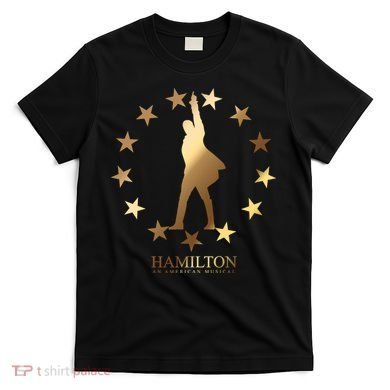 Hamilton An American Musical Golden Stars T-Shirt