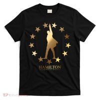 Hamilton An American Musical Golden Stars T-Shirt thumb 0
