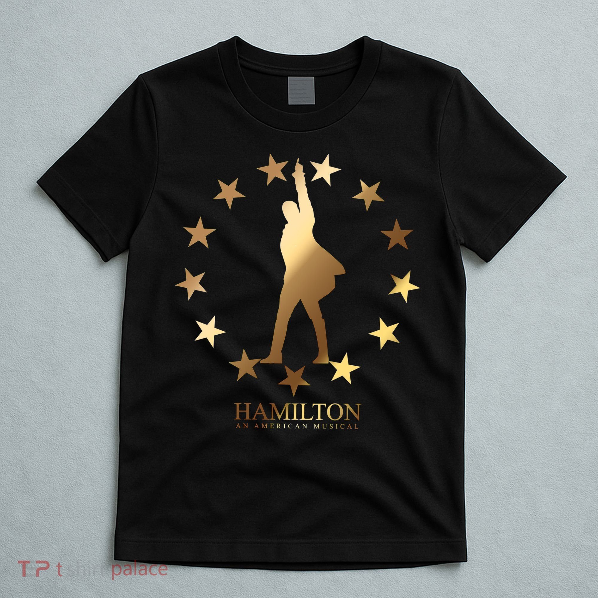 Hamilton An American Musical Golden Stars T-Shirt