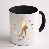 Hamilton An American Musical Golden Stars Coffee Mug thumb 1