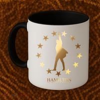 Hamilton An American Musical Golden Stars Coffee Mug thumb 2