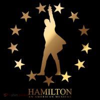 Hamilton An American Musical Golden Stars Women's Hoodie thumb 2