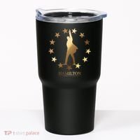 Hamilton An American Musical Golden Stars Tumbler thumb 0