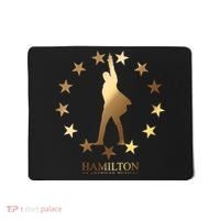 Hamilton An American Musical Golden Stars Mousepad thumb 0
