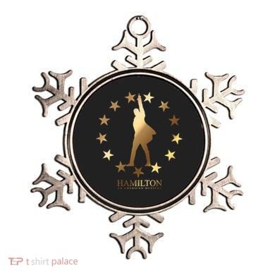 Hamilton An American Musical Golden Stars Ornament