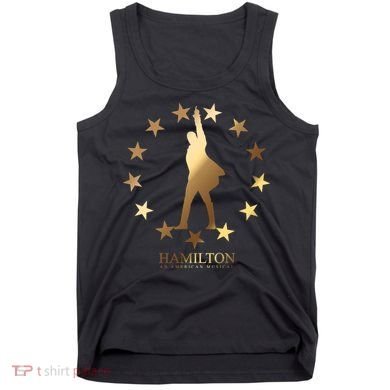 Hamilton An American Musical Golden Stars Tank Top
