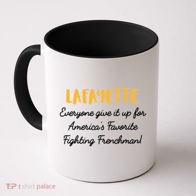 Hamilton Lafayette America's Favorite Frenchman Coffee Mug