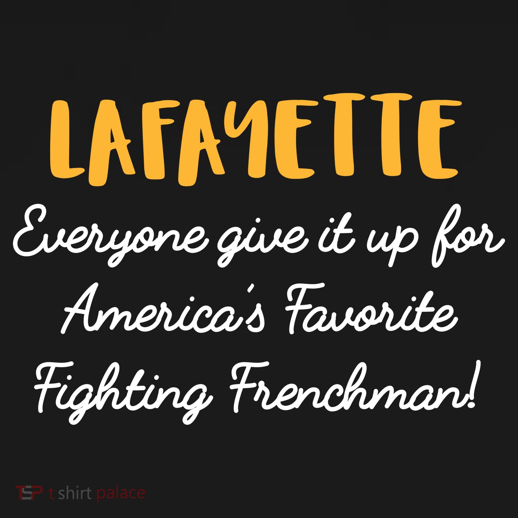 Hamilton Lafayette America's Favorite Frenchman Women's Hoodie