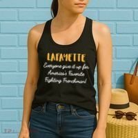 Hamilton Lafayette America's Favorite Frenchman Women's Tank Top thumb 2