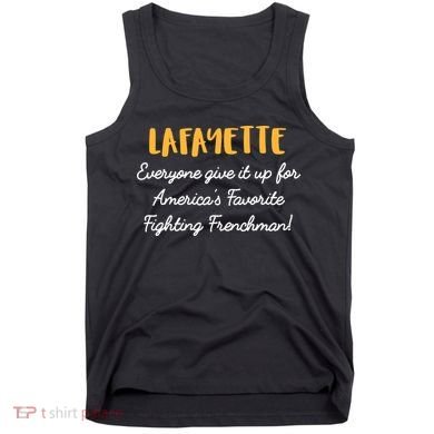 Hamilton Lafayette America's Favorite Frenchman Tank Top