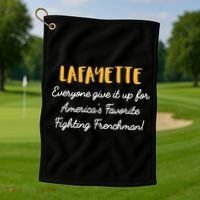 Hamilton Lafayette America's Favorite Frenchman Golf Towel thumb 1