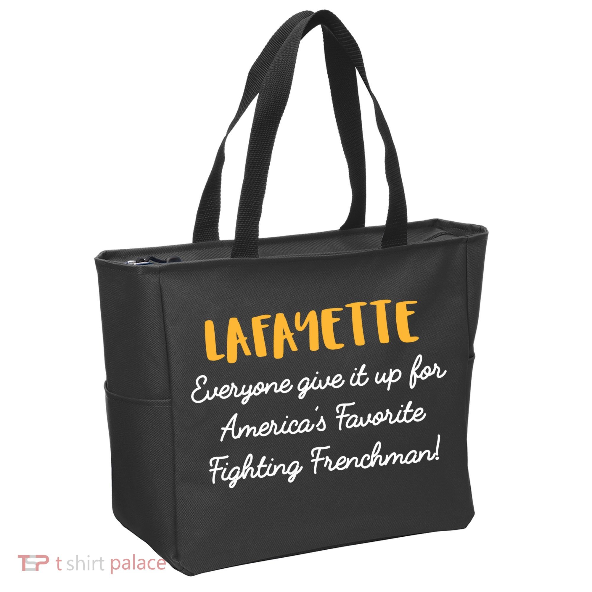 Hamilton Lafayette America's Favorite Frenchman Tote Bag