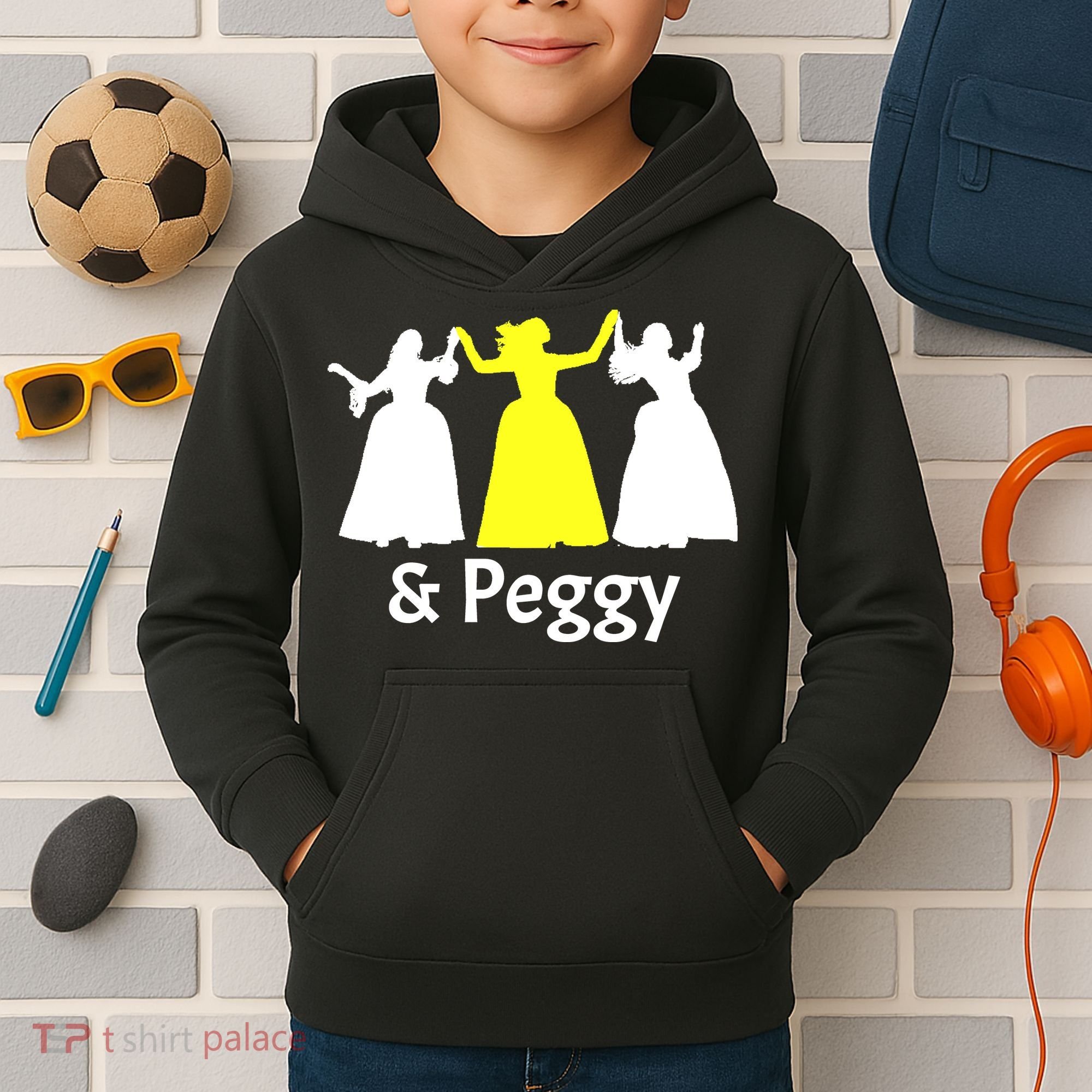 Hamilton Peggy Kids Hoodie