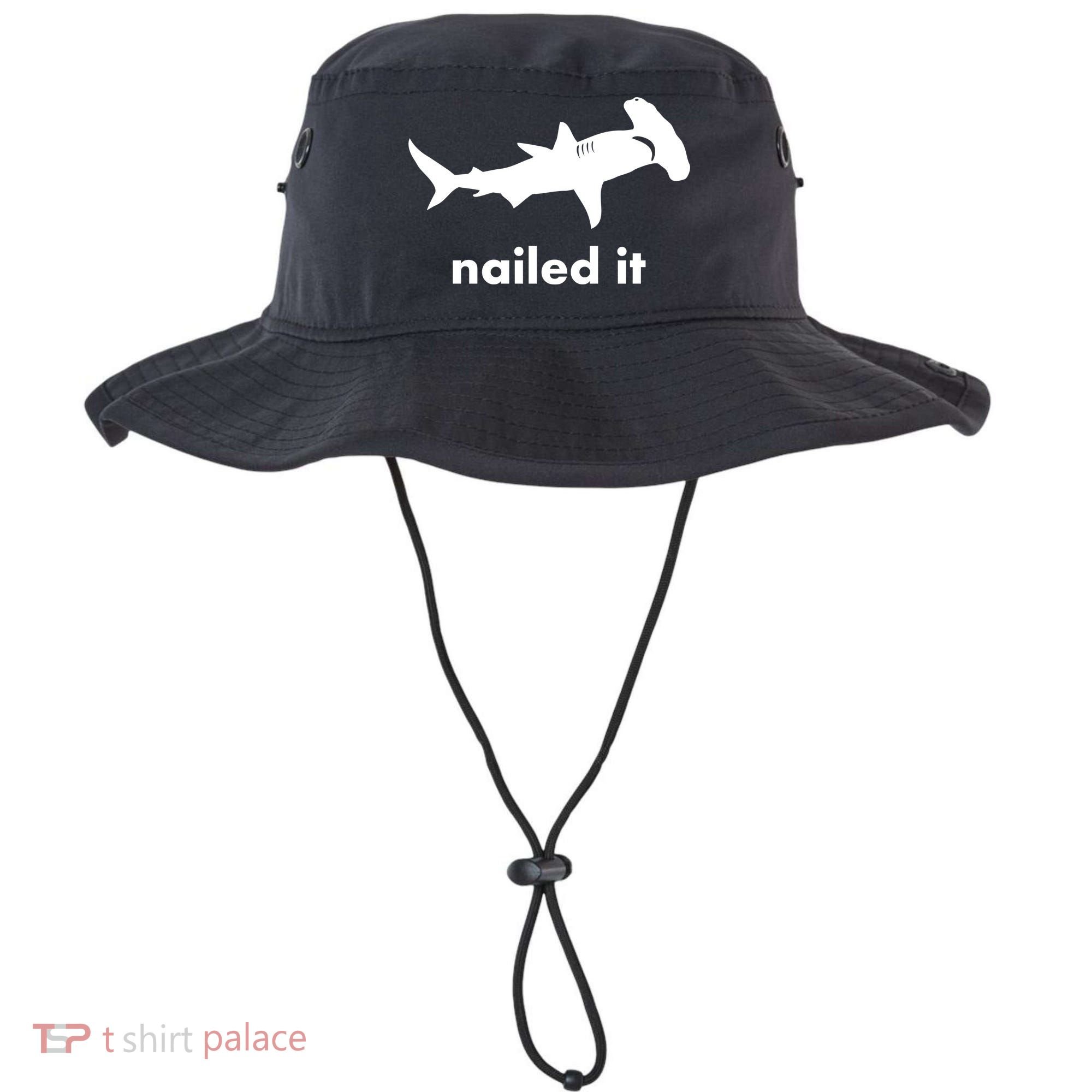 Hammerhead Nailed It Funny Bucket Hat
