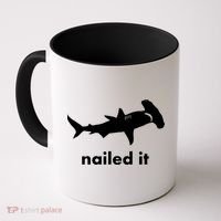 Hammerhead Nailed It Funny Coffee Mug thumb 0