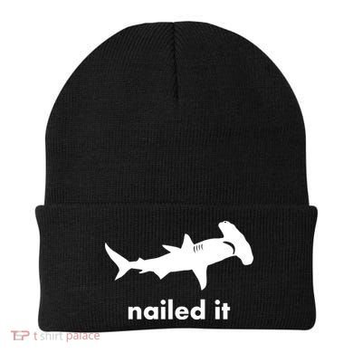 Hammerhead Nailed It Funny Beanie