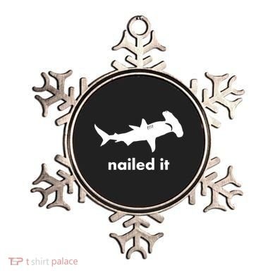 Hammerhead Nailed It Funny Ornament