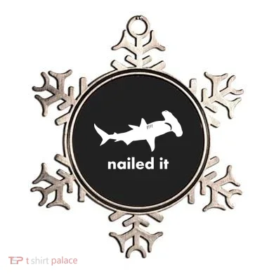 Hammerhead Nailed It Funny Ornament
