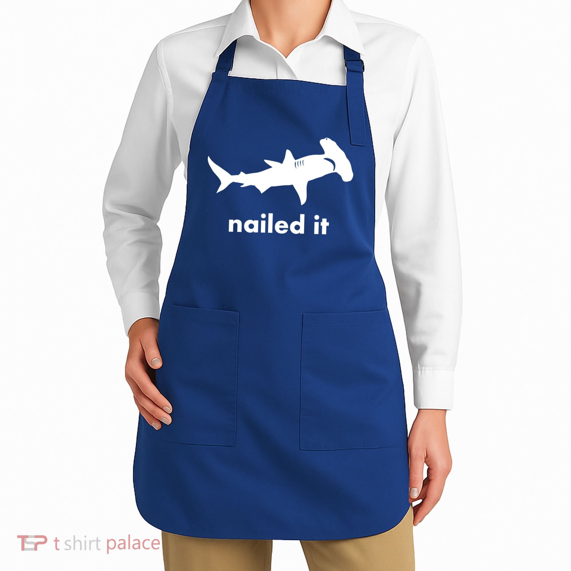 Hammerhead Nailed It Funny Apron