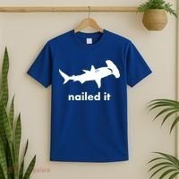 Hammerhead Nailed It Funny T-Shirt thumb 2